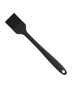 Omcan Silicon Pastry/Basting Brush 10 X 1-3/4 Inch Wide - Black - USA