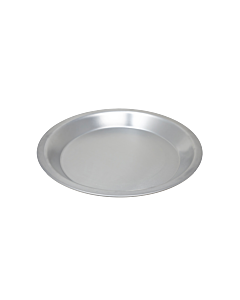 Omcan 11" x 1-1/4" 18-Gauge Aluminum Pie Pan