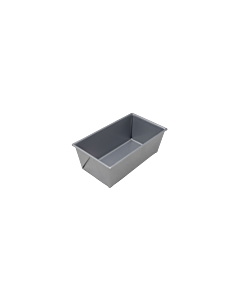 Omcan 5-5/8" x 3-1/8" x 2-3/6" Glazed Aluminized Steel Bread Loaf Pan