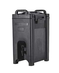 Omcan PE Insulated Beverage Dispenser with 19L Capacity - Black