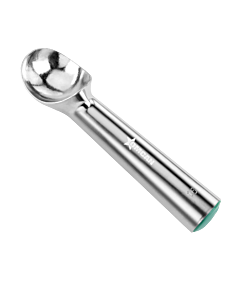 Omcan 2.5 oz. Aluminum Ice Cream Scoop/Dipper #16 - Green - CA