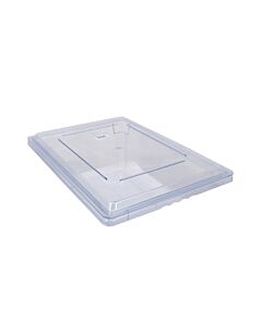 Omcan Full-Size Polycarbonate Clear Rectangular Lid for 18" x 26" Food Storage Container - USA