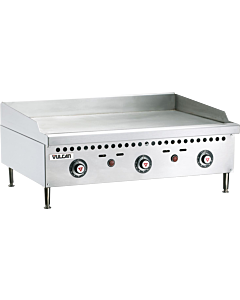 Vulcan VCRG36-T - 36" Snap-Action Thermostatic Gas Griddle Natural Gas - 75,000 BTU