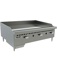 Vulcan VCRG36-M - 36" Manual Gas Griddle Natural Gas - 75,000 BTU - USA