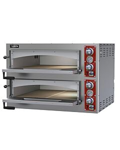 Trento Entry Max Series 39″ Double Chamber Pizza Oven with 27.6″ Chamber – 11.2 kW, 220 V, 1 Ph - CA