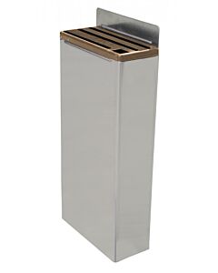 Omcan Extra Small Stainless Steel Knife Rack with Plastic Insert - Tan - USA