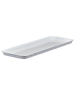 Cambro 10302MT148 Rectangular Market Pan / Tray 10" x 30" x 2" - White