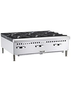 Vulcan VCRH Restaurant Series Natural Gas Countertop Burner Gas Hot Plate - CA
