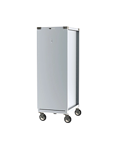 Metro CD3N 35 Pan End Load Uninsulated Bun / Sheet Pan Rack / Delivery / Storage Cabinet Enclosed with Lockable Door - CA