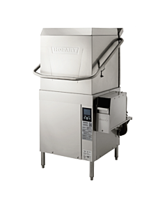 Hobart AM16T-ASR-2 High-Temp Door-Type Tall Chamber (27") Automatic Soil Removal Dishwasher Up to 52 Racks per Hour 208-240V/60/3 (Field Convertible to 1Ph) - CA