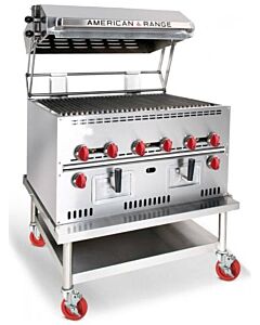 American Range ARWCS-36 Wood Chip Smoker Oven Natual Gas or Liquid Propane - 90,000 BTU