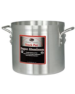 Winco 40qt Aluminum Stock Pot (4.0mm / 3003) AXS-40 - USA