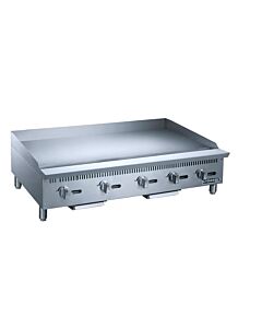 Dukers DCGT60 60" Commercial Gas Countertop Radiant Charbroiler - 130,000 BTU - USA