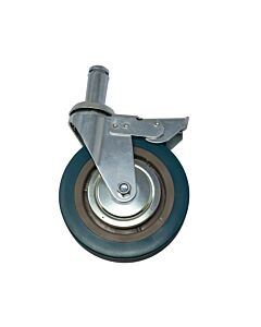 Zanduco 5" Wire Shelf Caster With Brakes