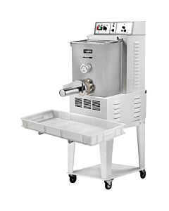 Avancini La Pastaia TR110 62 lb/hr Floor Model Pasta Machine with Trolley and Cutting Assembly - 1.5HP, 208V, 3Ph - USA