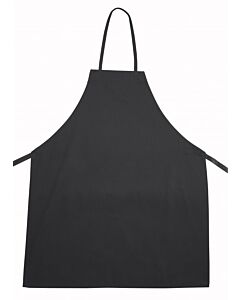 Winco BA-3226BK Full Length Bib Apron, Black - USA