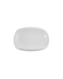 Tableware Solutions William - Bean Town Rim Rectangular Soup Plate 9.75" X 7" 24 / case pack BCWM.60.23