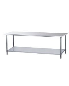 Dukers DCSTW-3060 Stainless Steel Work Table - 36" x 60" x 30" - USA