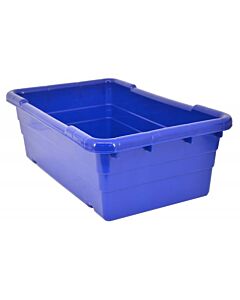 Omcan Meat Lug - Blue 25" X 16" X 8.5" - USA