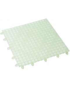Winco BML-12C Interlocking Bar Mat (12x12inch, Clear Color) 12 Per Case Pack - CA