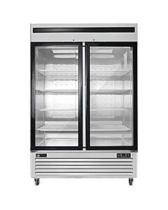 EFI C2-54GDSVC 54" Two Glass Door Reach-In Refrigerator, 115V - USA