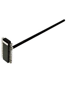 Winco BR-30 30"" Wire Brush with Stainless Steel Bristle - USA