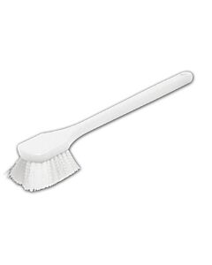 Winco 20" Plastic Pot Scrubbing Brush with Nylon Bristles - USA