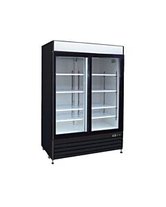 EFI C2-54GDVC 54" Two Swing Glass Door Refrigerator Mechandiser - 115V