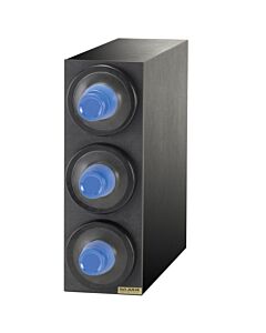San Jamar EZ-Fit Beverage Dispenser Cabinets C2903BK