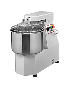 Avancini SP20 24 Qt. Heavy-Duty Spiral Dough Mixer with 40 lb. Capacity, 1 Speed - 220V, 1.2HP - CA