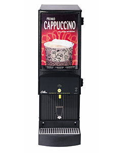 Curtis CAFEPC1 Single Station Cappuccino Machine with 7 lb. Hoppers & Hot Chocolate Graphics