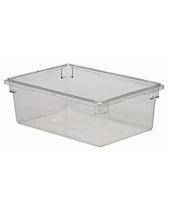 Cambro 182612CW135 26" x 18" x 12" Clear Polycarbonate Food Storage Box - Camwear - 17 Gal. - USA