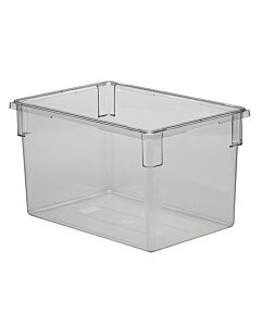 Cambro 182615CW135 26" x 18" x 15" Clear Polycarbonate Food Storage Box - Camwear - 22 Gal. - USA