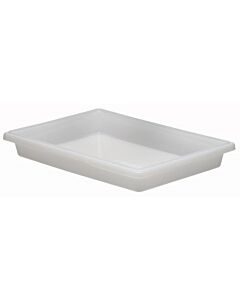 Cambro 18263P148 Food Storage Box - Square - Camwear -- Poly - White - 5Gal. - CA