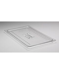 Cambro 10CWCH135 Full Size Food Pan Lid with Handle - Camwear - Polycarbonate - Clear - CA