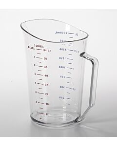 Cambro 2 Qt. Measuring Cup Clear 200MCCW135