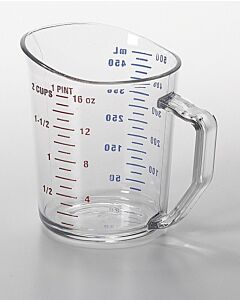 Cambro 1 Pint Measuring Cup Clear 50MCCW135