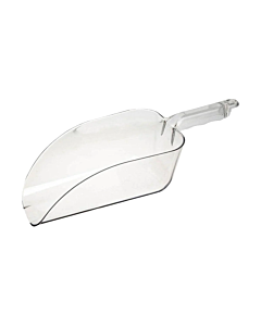 Cambro Camwear 64 oz. SCP64CW135 Clear Polycarbonate Scoop - USA