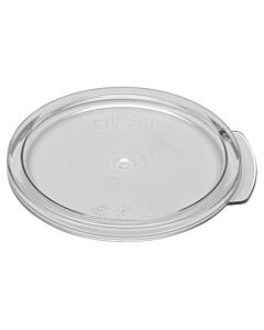 Cambro Food Storage Lid - Fits 1 qt Round - Camwear - Poly - Clear - RFSCWC1135 - CA