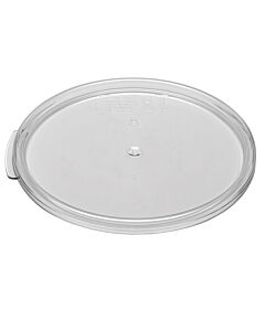 Cambro Food Storage Lid - fits 12, 18, & 22 qt RFSCWC - Round - Camwear - Poly - Clear - RFSCWC12135 - CA