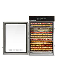 Benchfoods 16CUDG -16 Tray Commercial-Grade Dehydrator -Tray Capacity 28 sq. ft