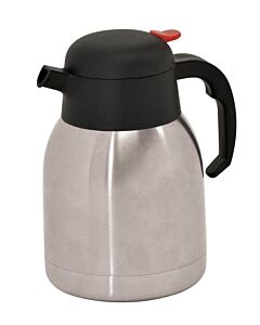 Omcan Double-Wall Insulated Stainless Steel Thermal Coffee Carafe in 3 Capacities