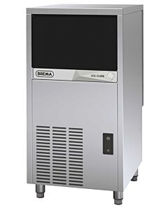 Brema CB249A HC AWS 15" Air Cooled Undercounter Gourmet Ice Cube Machine - Upto 79 Lb/24 hr, 20 lbs. storage
