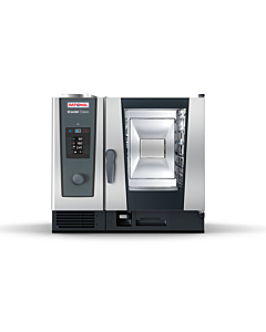 Rational CB2GRRA.0000268 iCombi Classic 6-Half Size Combi Oven Natural Gas with Manual Controls - 208/240V, 1 Phase