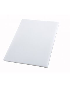 Winco CBH-1218 Cutting Board 12" x 18" x 3/4" White - CA