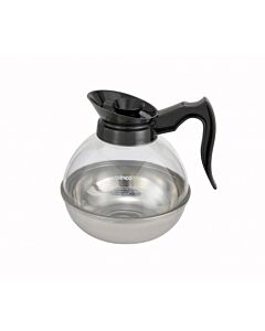 Winco CD-64K 64 oz. Coffee Decanter, Plastic with Ss Base - USA