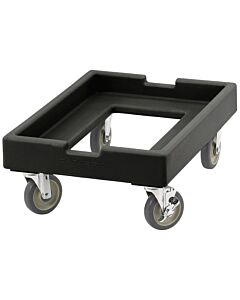 Cambro CD1826PDB110 Camdolly Pizza Dough Box - Black