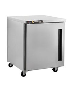 Centerline CLUC-27R-SD-L 27" Single Solid Door Undercounter Refrigerator with 6.5 cu.ft. Capacity - 115V - CA