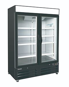 Celcold-CF48GDM 53.9" Double Glass Door Reach-In Freezer - 48 Cu.Ft