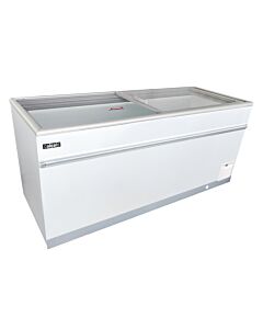 Celcold CF71ESG - 71" Commercial Ice Cream Display Freezer Cabinet -15.3 Cu. Ft.